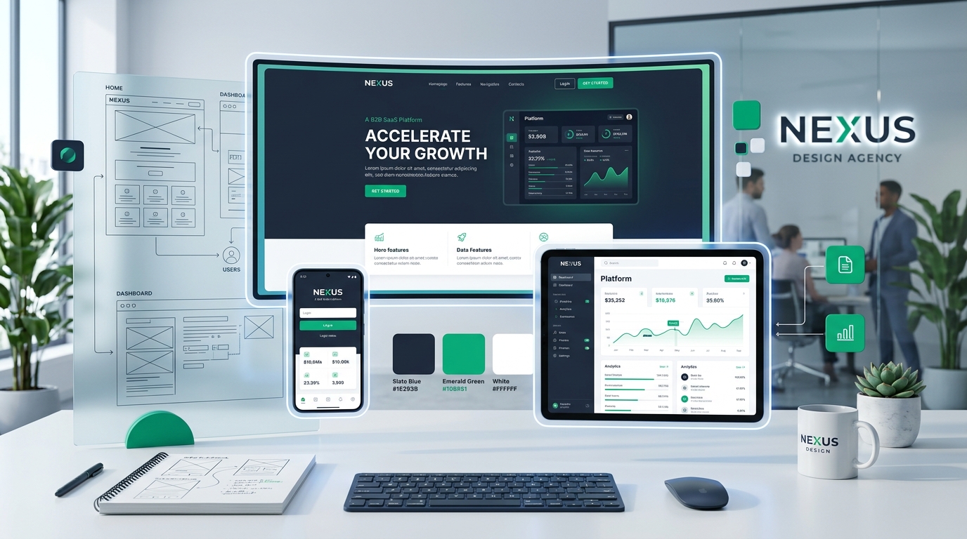 Website UI UX Design Studio